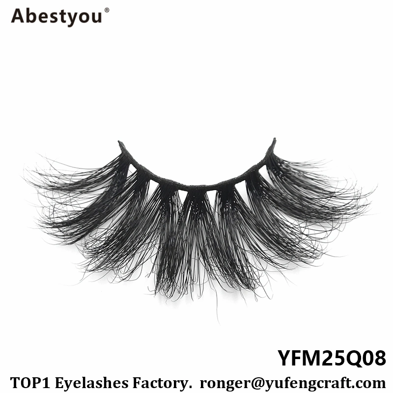 Abestyou 25mm 5D 3D Mink Eyelashes 3D Mink Eyelash Vendor