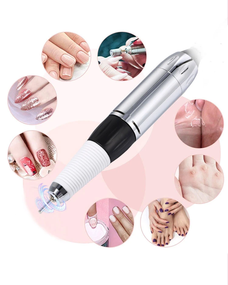 2020 New Manicure Tool Kit Mobile Portable Electric Nail Polish Drill Piece 30000rpm