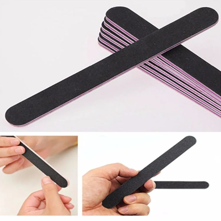 OEM Nail Art Double Side Round Head Reusable 100/180 Nail File