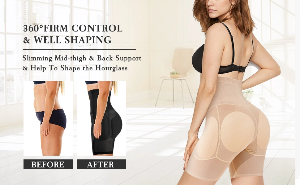 Shapewear for Women Tummy Control Panties High Waist Body Shaper Thigh Slimmer Shorts