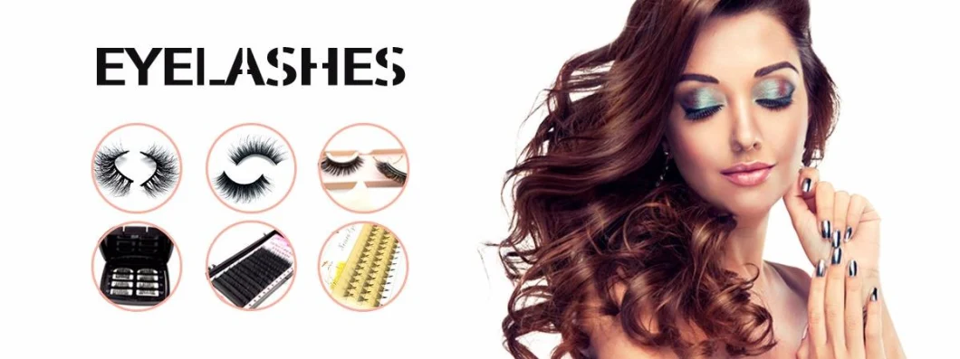 Wholesale New Fashion Makeup 3D Eyelash Private Label Real Natural Lashes 3D Mink Eyelashes