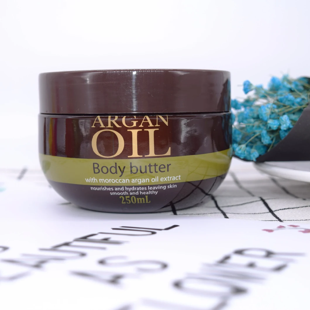 OEM 250ml Moroccan Argan Oil Extract Body Butter Body Lotion