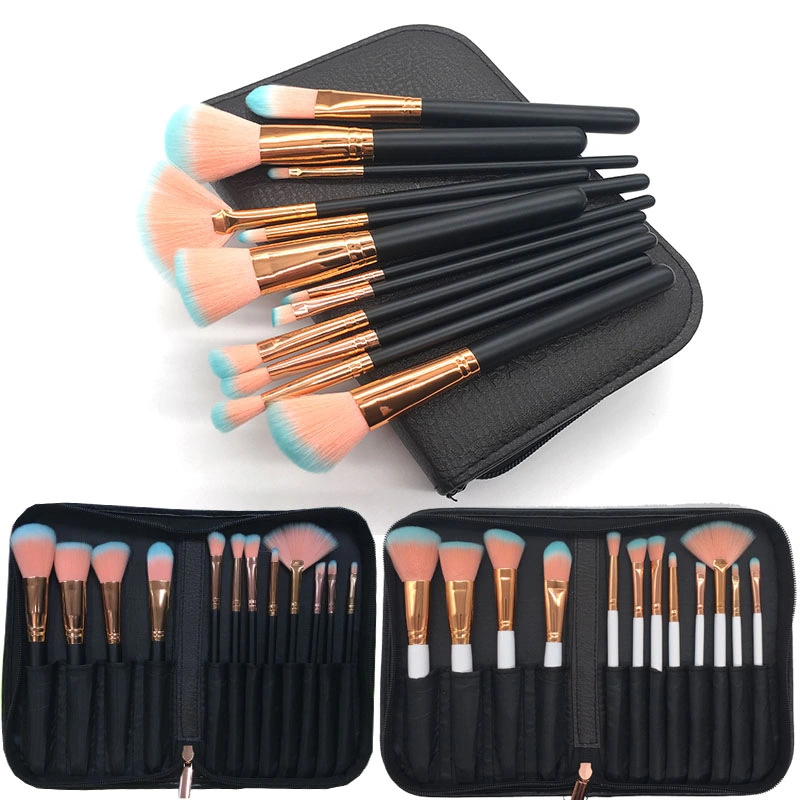 Makeup Brushes 12 Pieces Professional Makeup Brush Set Synthetic Bristle Cosmetics Brush Set Foundation Blending Blush Eyeliner Face Powder Lip Brush Esg10498