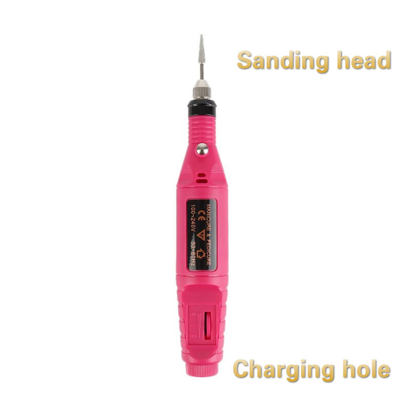 Factory Wholesale Electric Nail Drill Machine Polish Grinding Nail Art Manicure Tool Polisher
