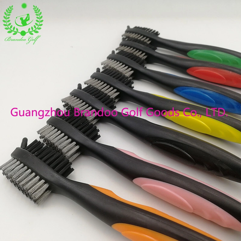 Colorful Handle Grip 7 Different Styles Retractable Golf Cleaning Brush