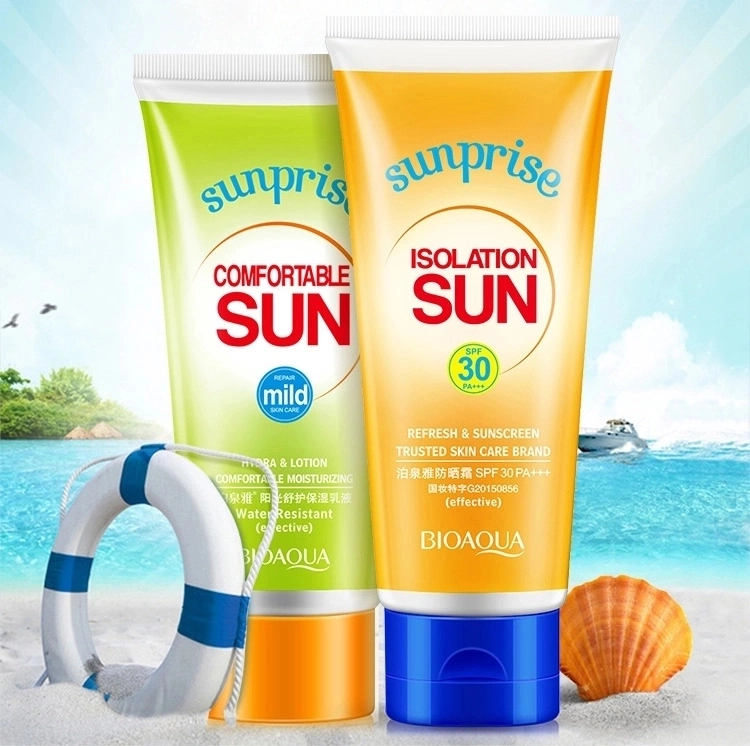 Sell Well 2PCS/Set Facial Body Sunscreen Creams Moisturizing Lotion Tanning Oil Isolation UV Sunblock Waterproof Concealer