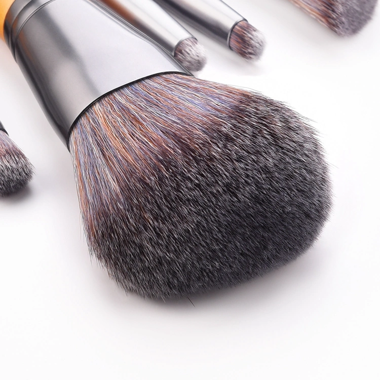 7PCS Cosmetic Foundation Powder Eyebrow Blending Brushes Face Makeup Brush Set