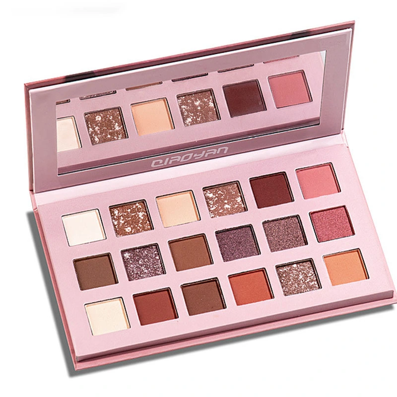 Desert Pearly Earth Color Eyeshadow 18 Colors Glitter Eyeshadow Palette