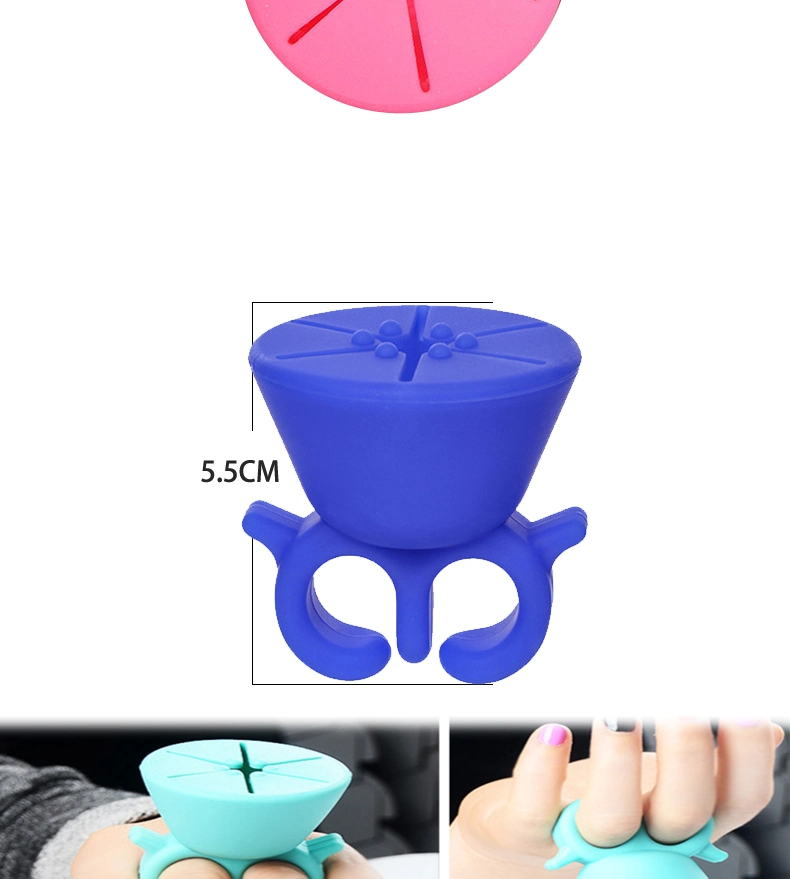 Nail Beauty Products Silicone Nail Polish Bottle Cover