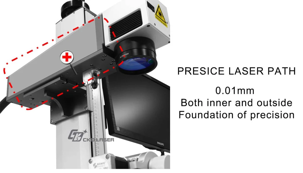 Fiber Laser Marking Printer for Nail Scissors Clippers Logo Printing