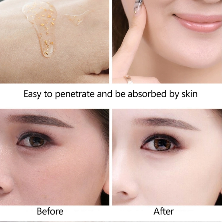 Best Selling Facial Moisturizing Anti Aging 24K Gold Essence Serum Caviar Serum Skin Care Logo Organic