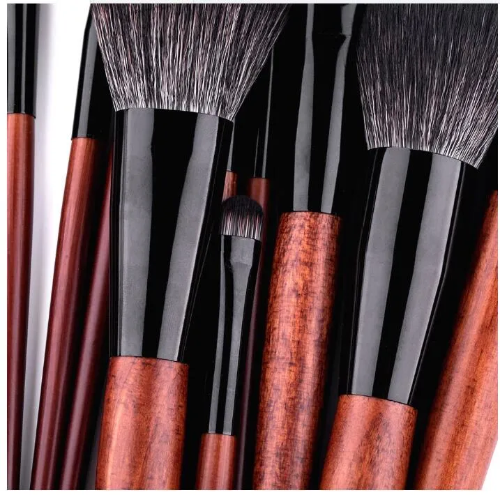 12PCS High Quality Makeup Brush Set Foundation Eyeshadow Eyeliner Blush Brush Cosmetic Brush Makeup Brush