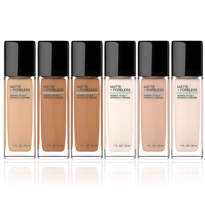 Private Label Waterproof Foundation Makeup Liquid Refines Pores Coverage for a Flawless Natural-Looking Foundation Cosmetic