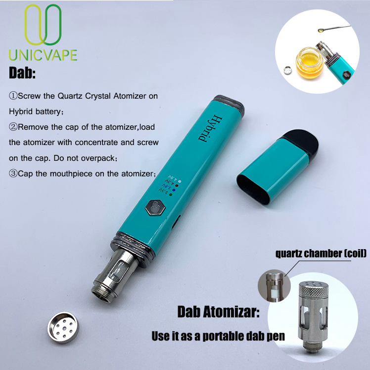 Authentic Vape Pod Kit 650mAh Vape Pen Kit 4 Voltage Settings