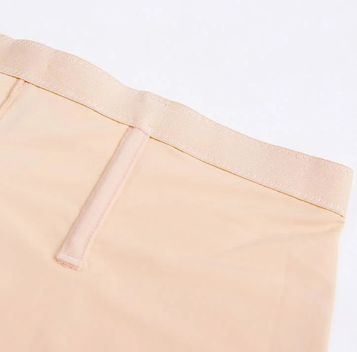 Lace Pattern High Waist Tummy Control Panties Thigh Slimmer Shapewear Slimming Panty