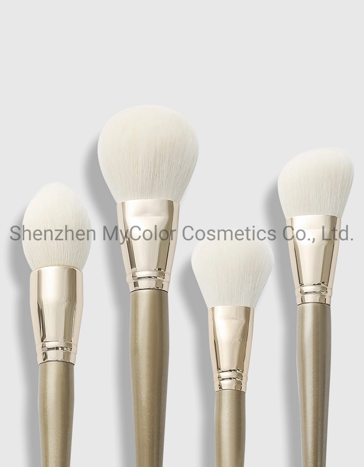 12PCS High Quality Goat Hair Synthetic Hair Makeup Brush Set