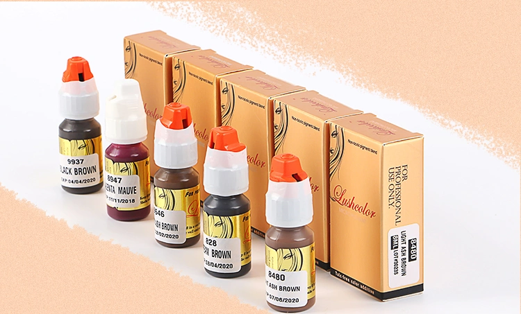Private Label Tattoo Ink Type Permanent Makeup Tattoo 38 Colors Pigment Ink Tattoos Ink Set
