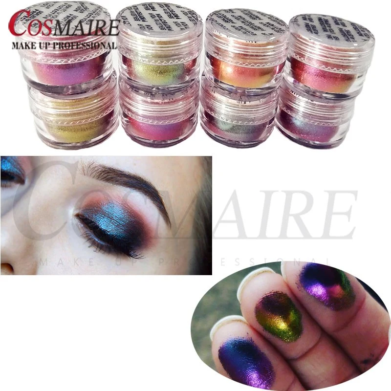 Loose Pigment Chameleon Eyeshadow Makeup Wholesale Cosmetic Shimmer Glitter Eyeshadow