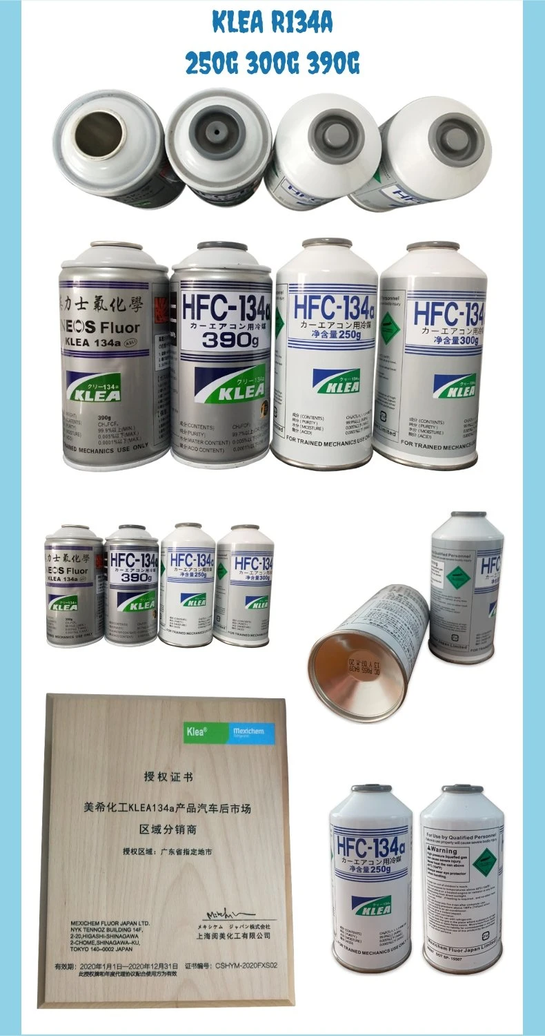 Factory Price Air Condition 99.9% Purity R134A Small Can Refrigerant Gas Sale in Nigeria