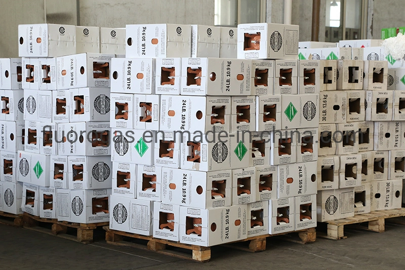 Mixed Refrigerant / Environmental Friendly Air Conditioning R407c Refrigerant Gas for Sale