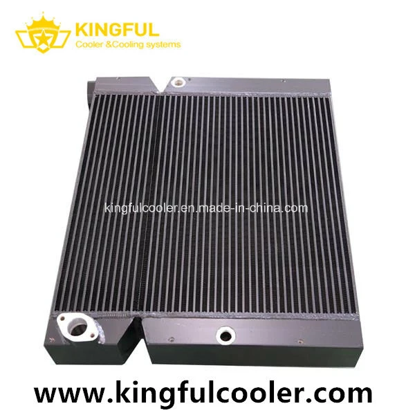 High Pressure Aluminum Bar Plate-Fin Oil Cooler for Compressor