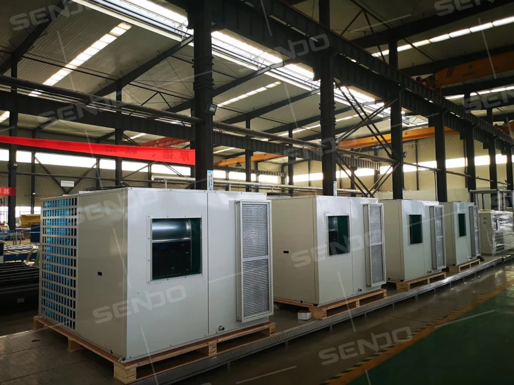 Direct Expansion Heat Recovery Air Handling Unit Combined Air Conditioning