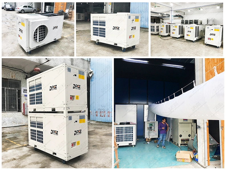 Window Air-Cooled Exhibition Floor Standing Event Party Mobile Central Commercial Package Portable Industrial AC Units