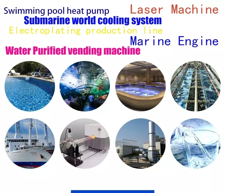 New Design Air Cooled Condenser Machine Aquarium 1.5p Aquarium Sea Water Chiller
