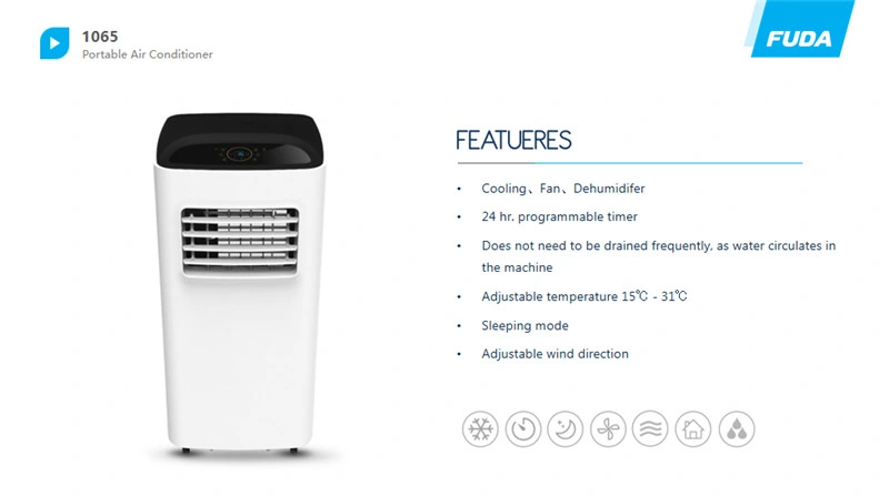 7000BTU High Quality Mini Portable Mobile Air Conditioners for Home Air Cooler with WiFi