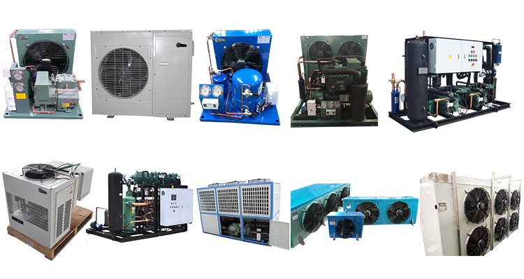Condenser Wall Roof Mounted Refrigeration Unit Rooftop Condenser Unit Condenser Unit Roof Mount