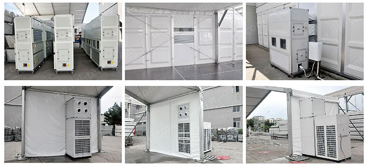 Different Power Aircon, Air Cooler, Air Chiller and Air-Cooled Unit for Tents