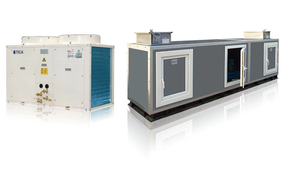 Air Cooled Direct Expansion Air Handling Unit Specialized Customized Production Plant Central Air Conditioning Unit