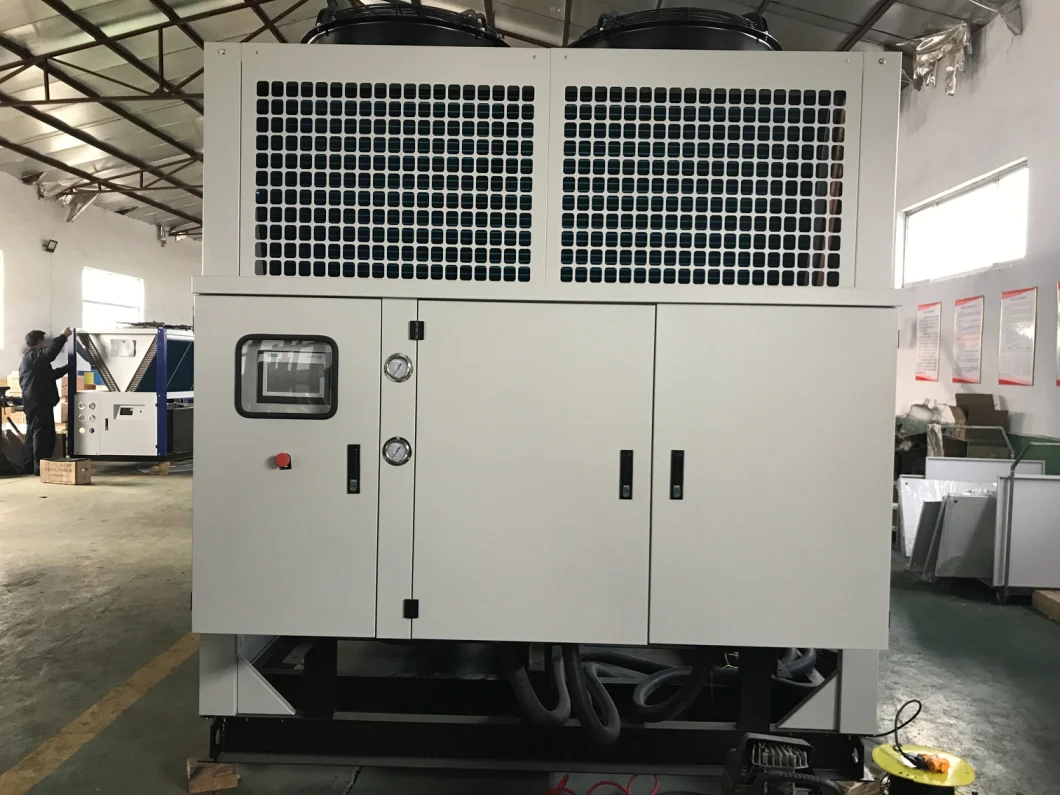 Packaged Type Industry Cooling Air Cooled Screw Water Chiller