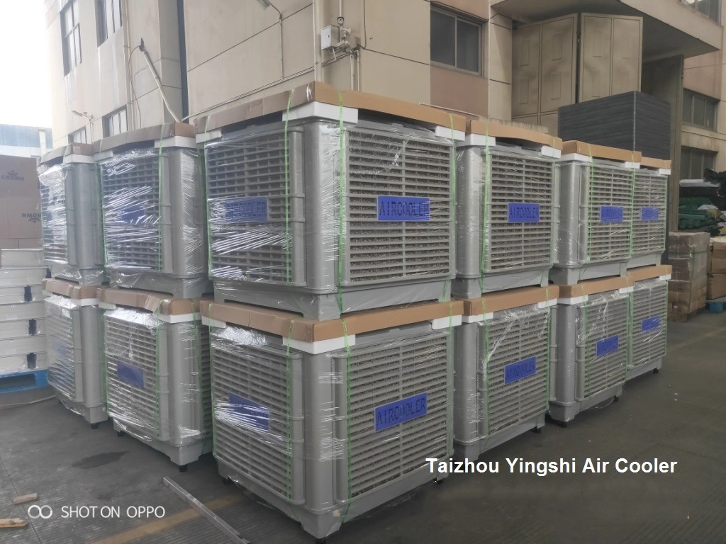1.1kw Desert Air Cooler, Evaporative Cooling Fan, 18000CMH