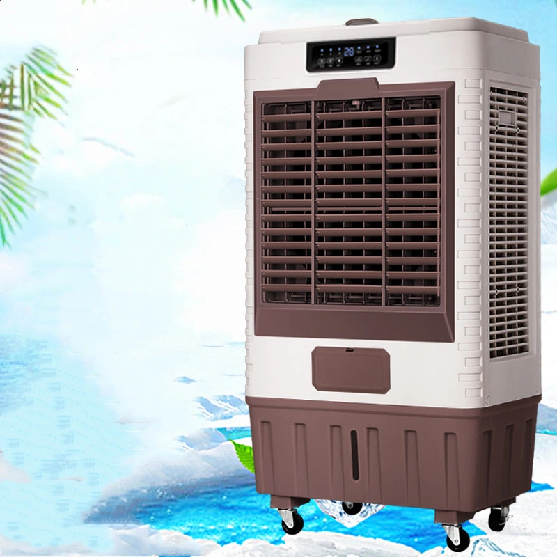 Evaporative Air Conditioner Cooler with Remote Control in Room