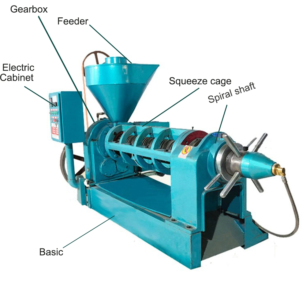 Water Cooling Oil Press Machine Yzyx120SL