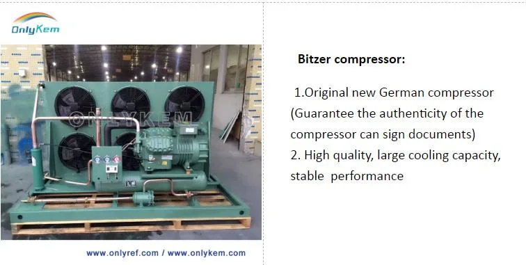 Copeland Scroll Compressor Condensing Unit Cold Room Condenser Unit