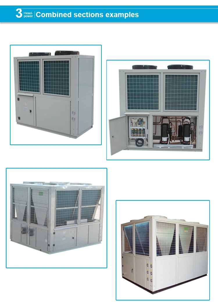 HVAC Industrial Portable Air Coolers Scroll Air Cooled Water Chiller