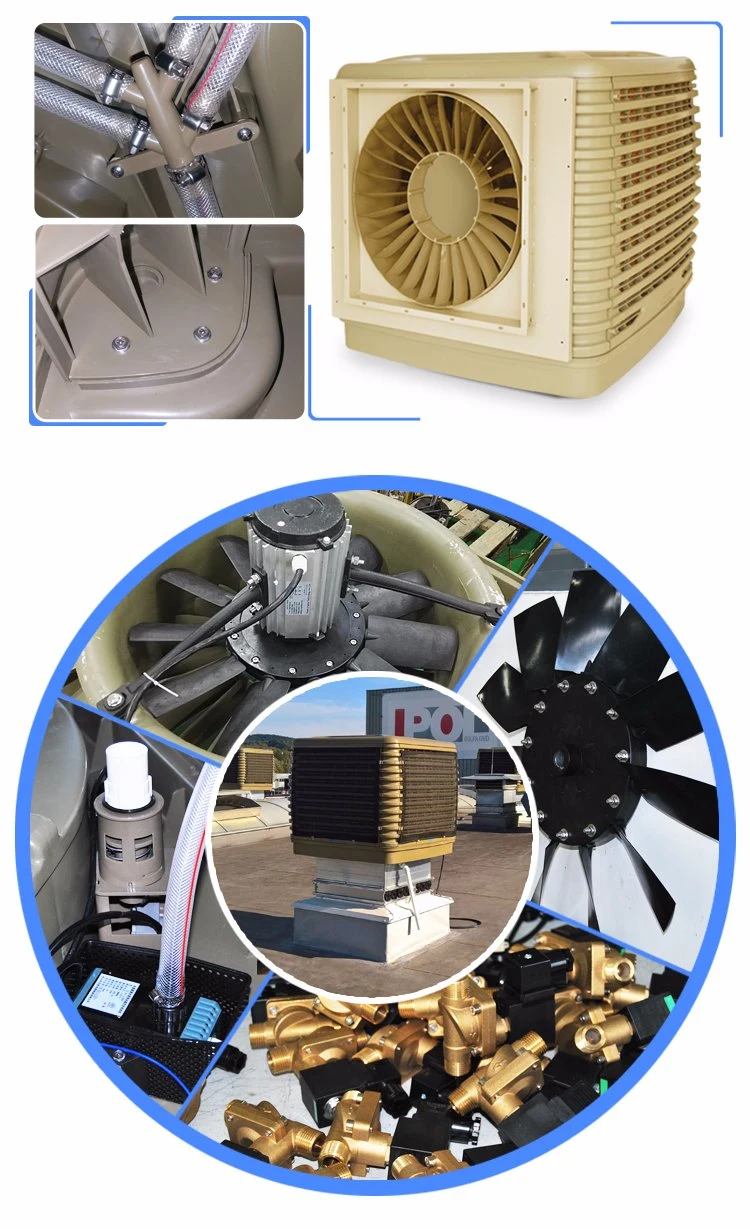 Big Size Desert Air Cooler Industry Air Cooler for Air Conditioner