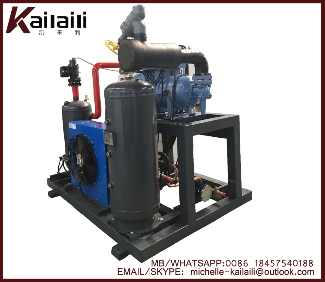 China Manufacturer Refcomp Semi-Hermetic Compressor Water Cooled Open Type Condensing Unit