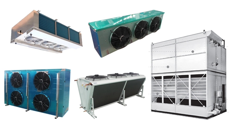 Evaporative Cooling Unit Refrigeration Evaporator Unit Copper Tube Evaporator Unit