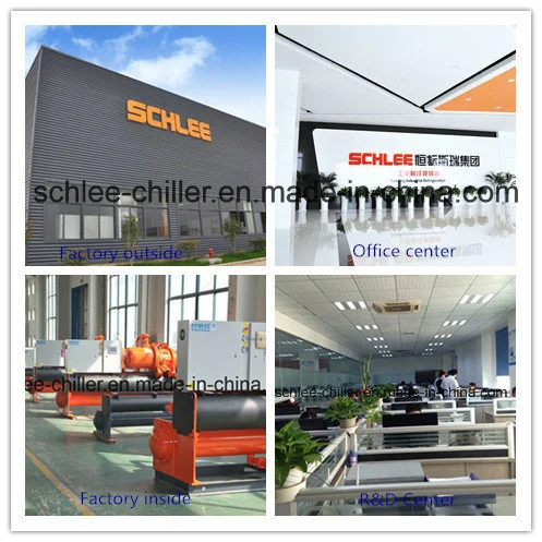 Commercial Air Cooler Air Conditioning Air Cooled Screw Chiller