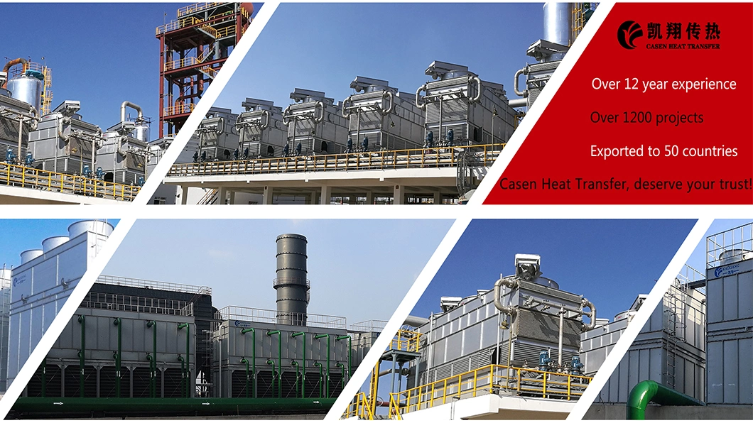 Price for Refrigeration Units Industrial Stainless Steel/Galvanized Cross Flow Evaporative Air Cooled Condenser