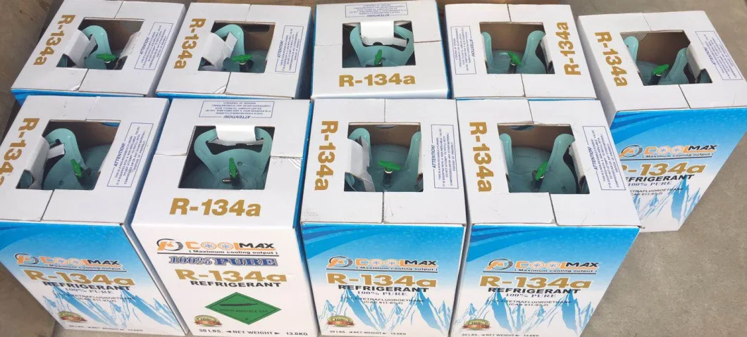 Factory Price Air Condition 99.9% Purity R134A Small Can Refrigerant Gas Sale in Nigeria
