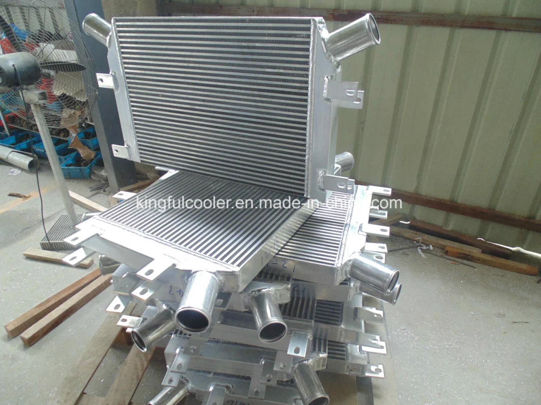Aluminum Plate Fin Heat Exchanger for Industrial Hydraulic Oil Cooler