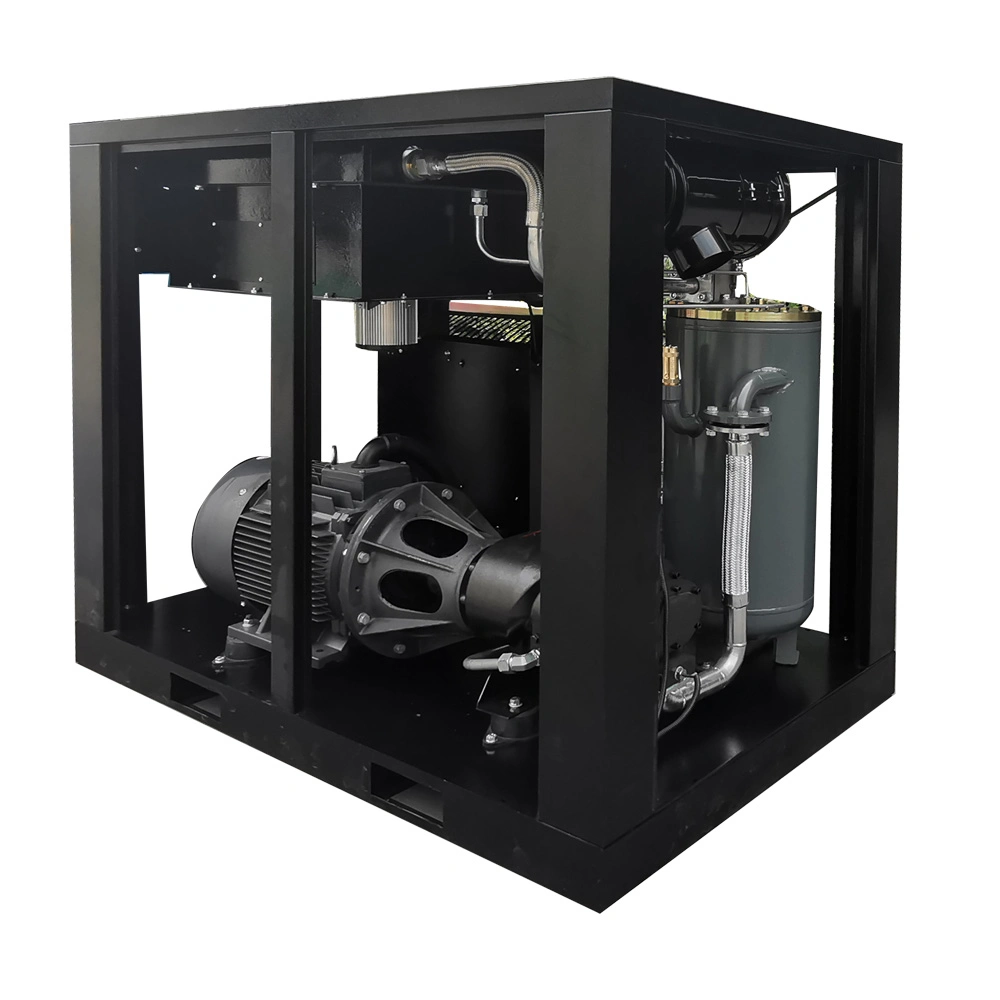 Low Noise Air-Compressor Price Rotary Screw Air Compressors with Tank and Dryer