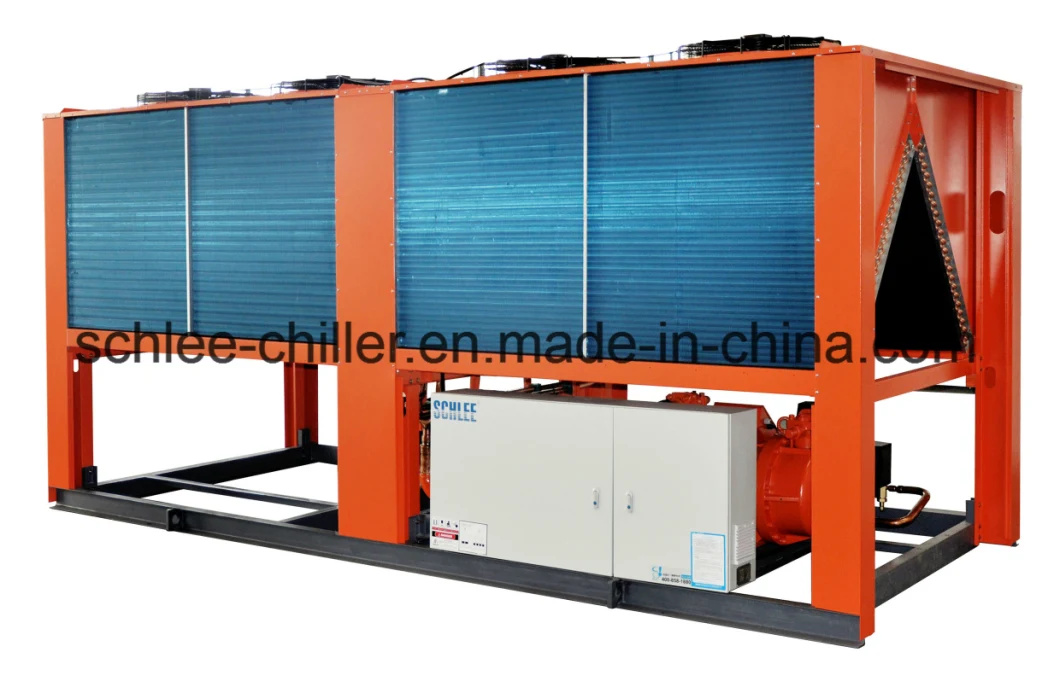 Commercial Air Cooler Air Conditioning Air Cooled Screw Chiller