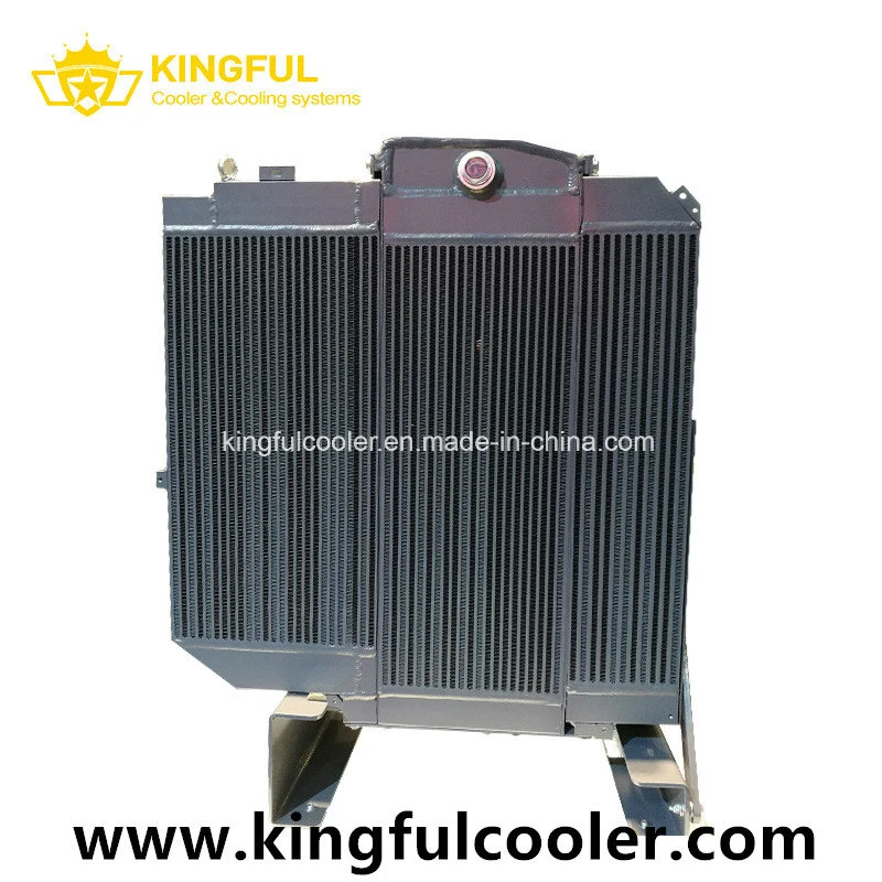 Custom Aluminum Plate Bar Air Oil Cooler for Screw Air Compressor