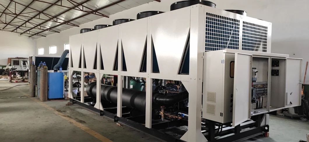 120tons 400kw Cooling System Rubber Process Machine Chiller Water Air Cooled Unit Water Chiller