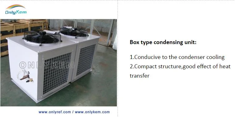 Water Cooled Top Discharge Condensing Unit Roof Mounted Refrigeration Unit